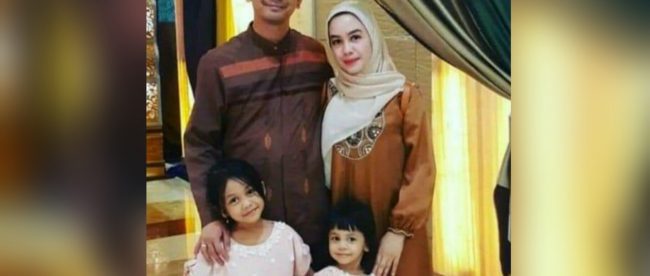 Keluarga dr. Hadio Ali Kazatsin, dokter spesialis yang wafat positif terinfeksi covid-19 (ist)