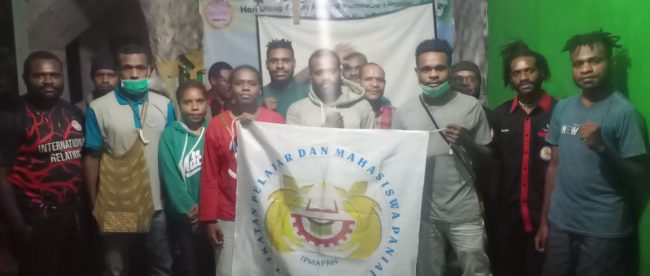 Mahasiswa Paniai di Yogyakarta usai rapat di Asrama Paniai, Kamis 9/4/2020 (dok. KM)