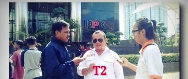 Ketua Umum Lembaga Swadaya Masyarakat (LSM) Aliansi Masyarakat Transparansi Indonesia (AMTI), Tomi Turagan (dok. KM)