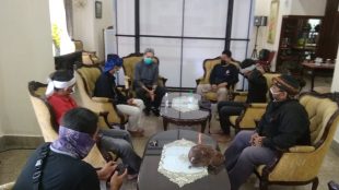 GERPAMMA saat audensi dengan Gugas Covid-19 Kota Bogor, Kamis 7/5/2020 (dok. KM)