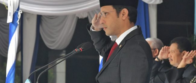 Menteri Pendidikan dan Kebudayaan Nadiem Makarim (dok. Kemdikbud.go.id)