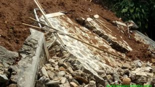 TPT di Desa Sukadamai, Dramaga, yang Longsor pada Kamis 30/4/2020 (dok. KM)