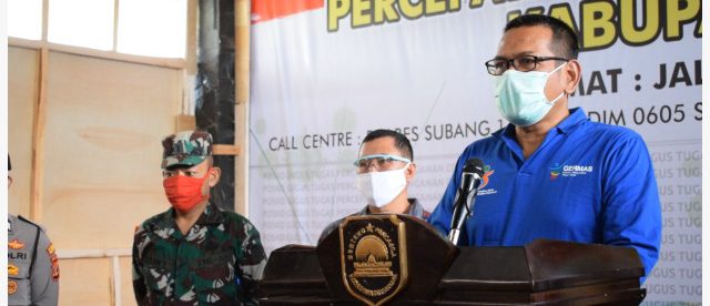 Koordinator Bidang Humas Tim Gugus Tugas Percepatan Penanganan (TGTPP) Covid-19 Kabupaten Subang, Sumarna