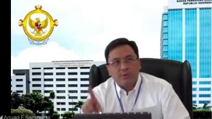 Ketua BPK, Agung Firman Sampurna Saat Media Workshop IHPS II 2019 Senin 11/5/2020 (dok. KM)
