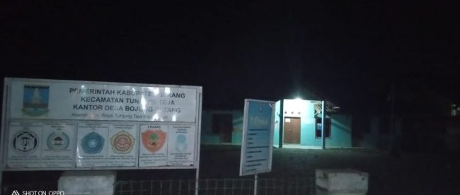 Kantor Desa Bojong Catang, Kecamatan Tunjung Teja,. Serang (dok. KM)