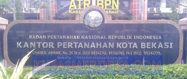 Kantor BPN Kota Bekasi (dok. KM)