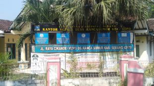 Kantor Desa Rancasumur, Kecamatan Kopo, Serang (dok. KM)