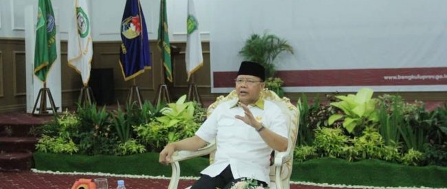Gubernur Bengkulu Rohidin Mersyah (dok. KM)