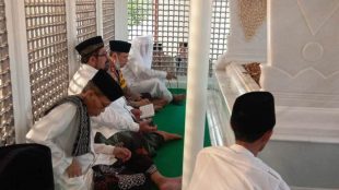 Habib Luthfi Pimpin Syukuran Selesainya Pemugaran Makam Keramat Syekh Junaedi Brebes