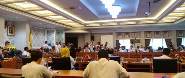 Rapat Koordinasi (Rakor) Pilkada serentak di Lampung, Rabu 24/6/2020 (dok. KM)