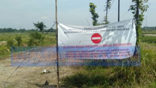 Tanah yang dipersengketakan di Desa Cempelang, Kecamatan Jawilan, Kabupaten Serang, Banten (dok. KM)