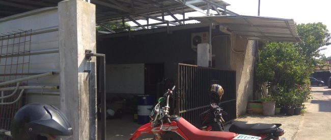 Bengkel bubut di perumahan Graha Melasti, Desa Sumber Jaya, Kecamatan Tambun Selatan, Kabupaten Bekasi (dok. KM)