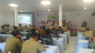 Acara monitoring dan pembinaan pembangunan desa di Ciawi, Kabupaten Bogor, Selasa 21/7/2020 (dok. tar/KM)