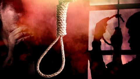 Ilustrasi bunuh diri