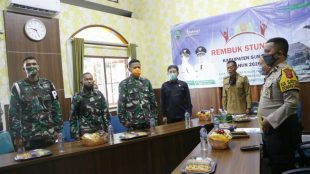 Bupati Subang hadiri rembuk stunting, Selasa 7/7/2020 (dok. KM)