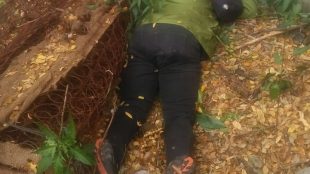 Mayat yang ditemukan warga di Ulujami, Jakarta Selatan, 10/7/2020 (dok. KM)