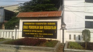 Kantor Disdikbud Subang (dok. KM)