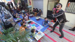 Kegiatan TMB Mandiri Kabocan menyambut Hari Anak di Surabaya, Sabtu 17/7/2020 (dok. KM)