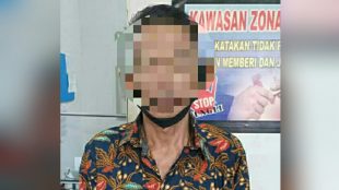 Kades Labuhan Ratu Kampung Diamankan Polres Lampung Utara (dok. KM)