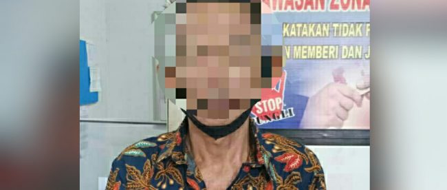 Kades Labuhan Ratu Kampung Diamankan Polres Lampung Utara (dok. KM)