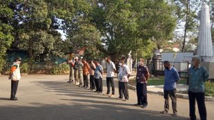 Apel pagi ASN di Kecamatan Pagaden, Kabupaten Subang (dok. KM)