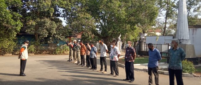 Apel pagi ASN di Kecamatan Pagaden, Kabupaten Subang (dok. KM)