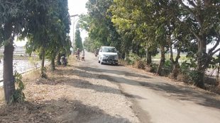 Kondisi Ruas Jalan Wates Kec. Binong-Tambakdahan-Jatireja, Subang (dok. KM)
