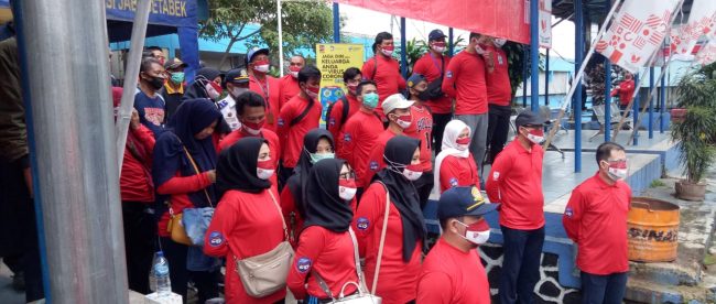 Persiapan Jumat Bersih BPTJ Terminal Baranangsiang, Kota Bogor, Jumat 14/8/2020 (dok. KM)