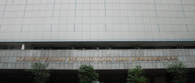Gedung Kementerian Pendidikan dan Kebudayaan (Kemendikbud) (stock)