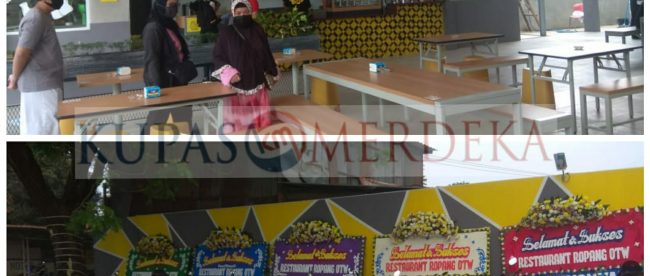 Grand Opening Ropang Otw Kafe di Mustika Jaya, Bekasi (dok. KM)