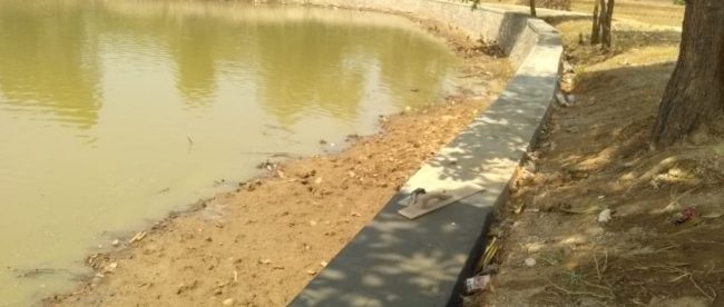 Proyek pemeliharaan di Situ Cietong, Kecamatan Cikaum, Kabupaten Subang (dok. KM)