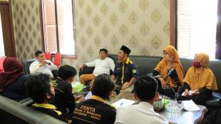Suasana di ruangan ketua DPRD Kota Tanjungbalai (dok. KM)