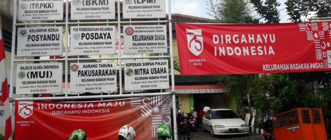 Kantor Kelurahan Babakan Pasar, Kota Bogor (dok. KM)