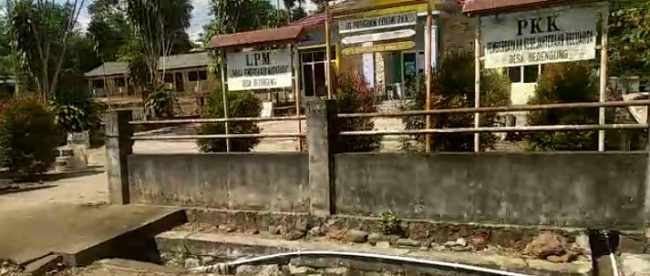 Kantor Desa Bedengung, Kecamatan Payung, Bangka Selatan (dok. KM)