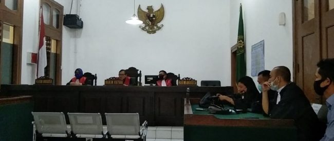 Sidang Mantan Sekdis DPKPP Kabupaten Bogor (dok. KM)