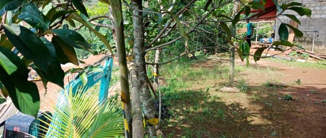 Lokasi proyek double track di Cijeruk, Bogor (dok. KM)