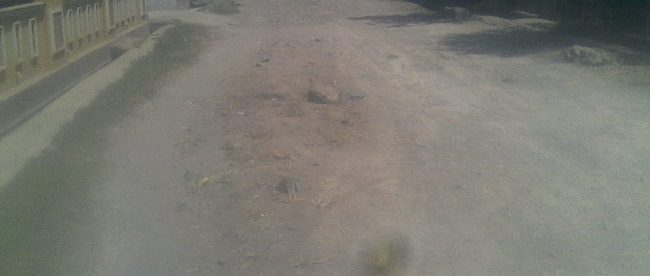 Jalan penghubung Desa Sukadana, Kecamatan Compreng dan Desa Simpar, Kecamatan Cipunagara, Kabupaten Subang (dok. KM)