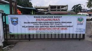 Gerbang RSUD Pasaman Barat