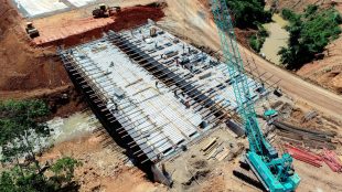 Progres pembangunan Tol Bengkulu-Lubuk linggau Tahun 2020