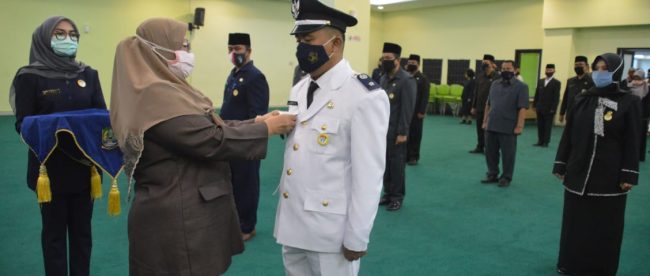 Pelantikan ASN eselon III dan IV di Kota Bekasi, Jumat 4/9/2020 (dok. KM)