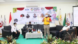 Walikota Bekasi Dalam Sambutan di Acara HAORNAS 2020 di KONI Kota Bekasi (dok. KM)
