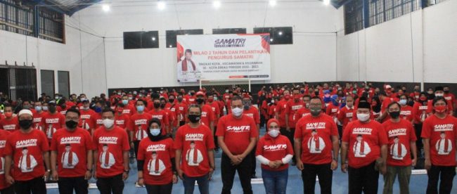 Pelantikan dan Milad ke-2 SAMATRI Kota Bekasi (dok. KM)
