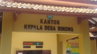 Kantor Pemdes Binong, Kecamatan Binong, Kabupaten Subang (dok. KM)