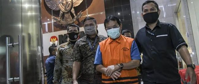 Tersangka korupsi SKPD Kabupaten Bogor Rachmat Yasin (RY) (Dok. Hari Setiawan Muhammad Yasin/KM)
