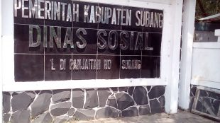 Dinas Sosial Kabupaten Subang, Jawa Barat (dok. KM)