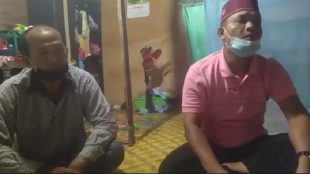 Sofyan (kanan) bersama Hafidz Prayoga Marpaung saat memberi keterangan kepada wartawan Kupas Merdeka, Kamis 22/10/2020 (dok. KM)