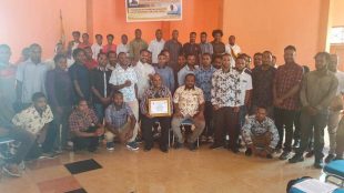 Puluhan mahasiswa Tolikara di Jayapura dalam seminar sehari di Asrama Tolikara, Jayapura, Papua, Jumat 30/10/2020 (dok. KM)