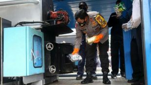 Kapolda Metro Jaya Irjen Nana Sudjana pimpin pemusnahan barang bukti narkoba di Lapangan Promoter Polda Metro Jaya, Kamis pagi 12/11/2020 (dok. Hari Setiawan Muhammad Yasin/KM)