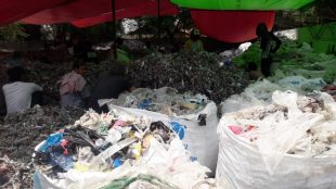 Bank sampah di Desa Kali Jaya, Kecamatan Cikarang Barat (dok. KM)
