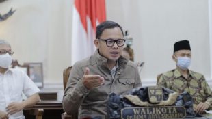 Wali Kota Bogor Bima Arya di Balaikota Bogor, Sabtu 21/11/2020 (dok. KM)